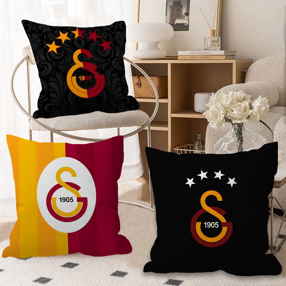 Home Textiles Turkey - トルコスポーツ-G-ガラタサライクラブ枕クッションカバー枕カバーリビングルームソファ家の装飾カスタマイズ