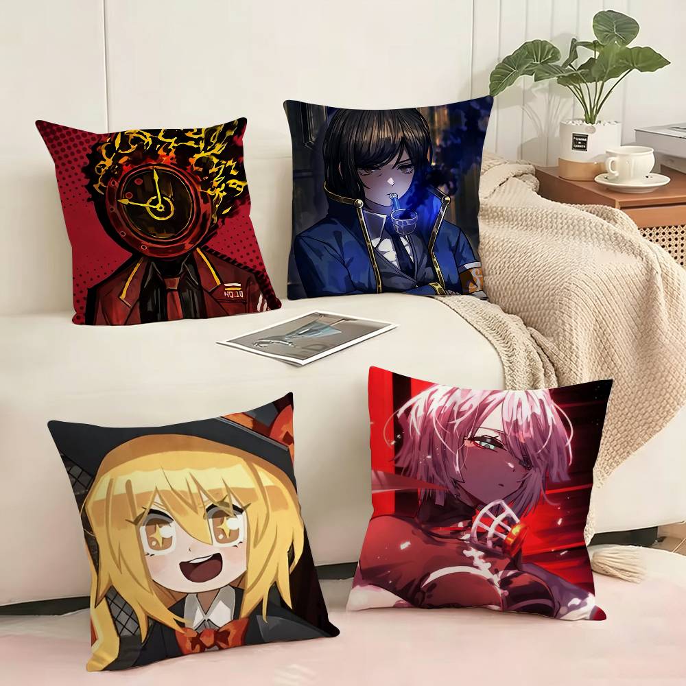 Home Textiles Company - ゲームリムバス C-Company 枕カバー 正方形 両面ソファクッションカバー 寝室ベッドサイド枕