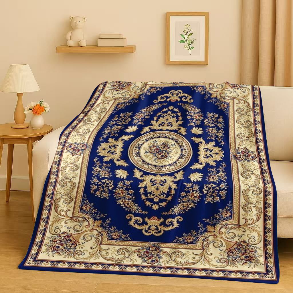 3D 高級ペルシャトルコ風ボヘミアンフランネルブランケット、 - Home Textiles Turkey のレビューと価格