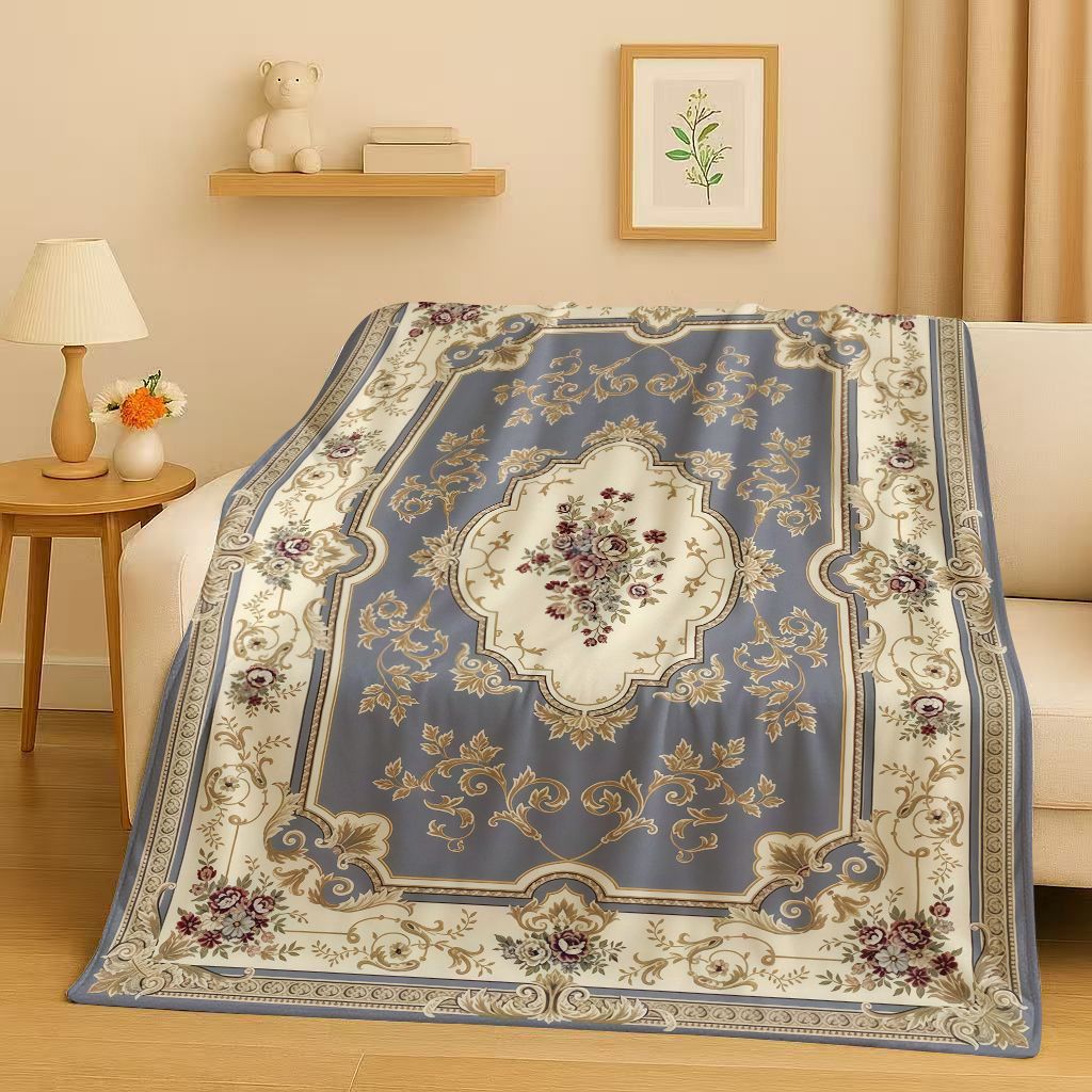 3D 高級ペルシャトルコ風ボヘミアンフランネルブランケット、 - Home Textiles Turkey のレビューと価格