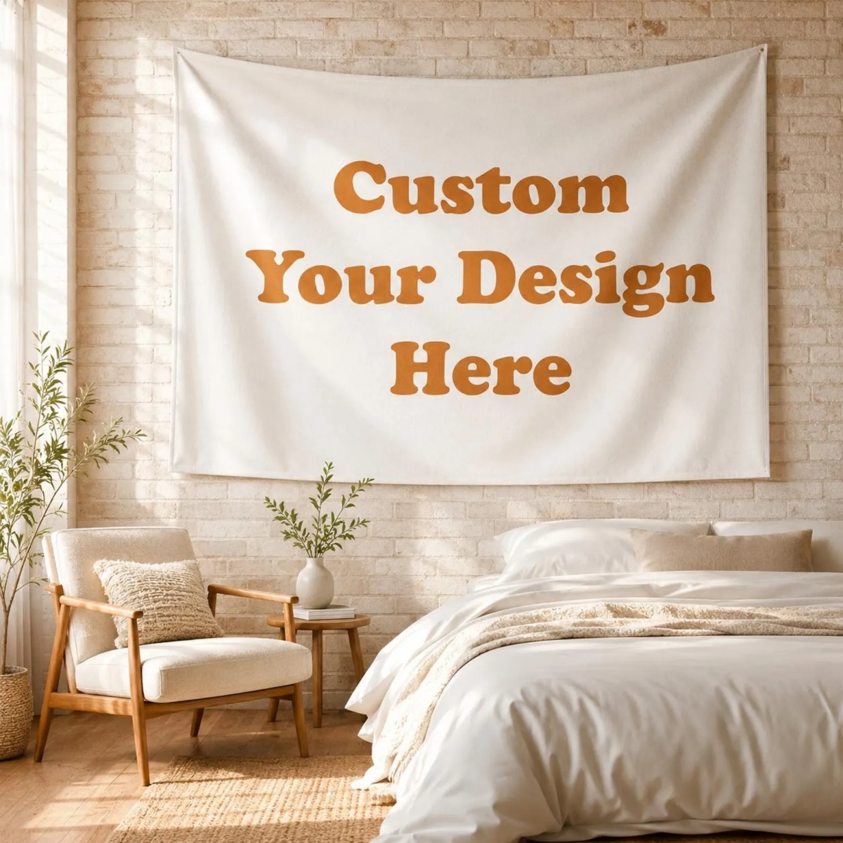 パーソナライズされたカスタムタペストリー—誕生日、結婚式、ハ - Home And Textiles Today のレビューと価格