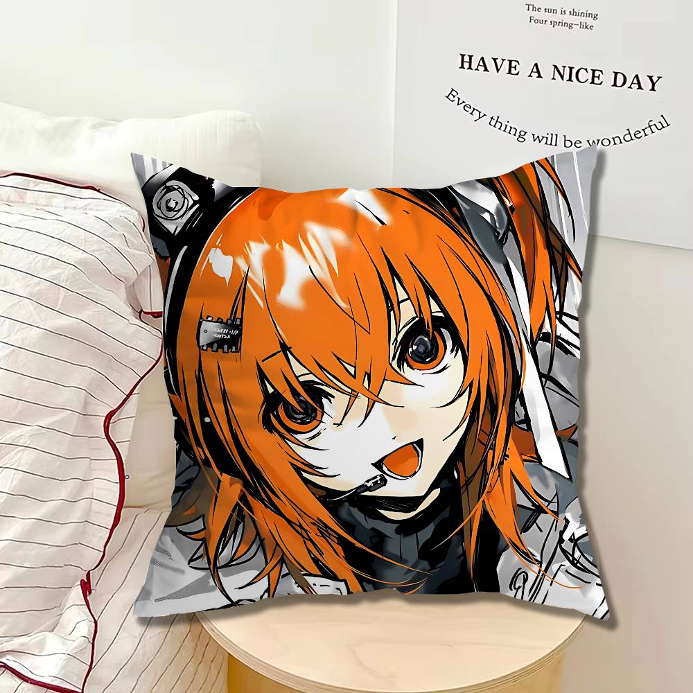 デジタル仮想画像阿達レイ枕カバー印刷ポリエステルスローピロー - Home Textiles Images のレビューと価格