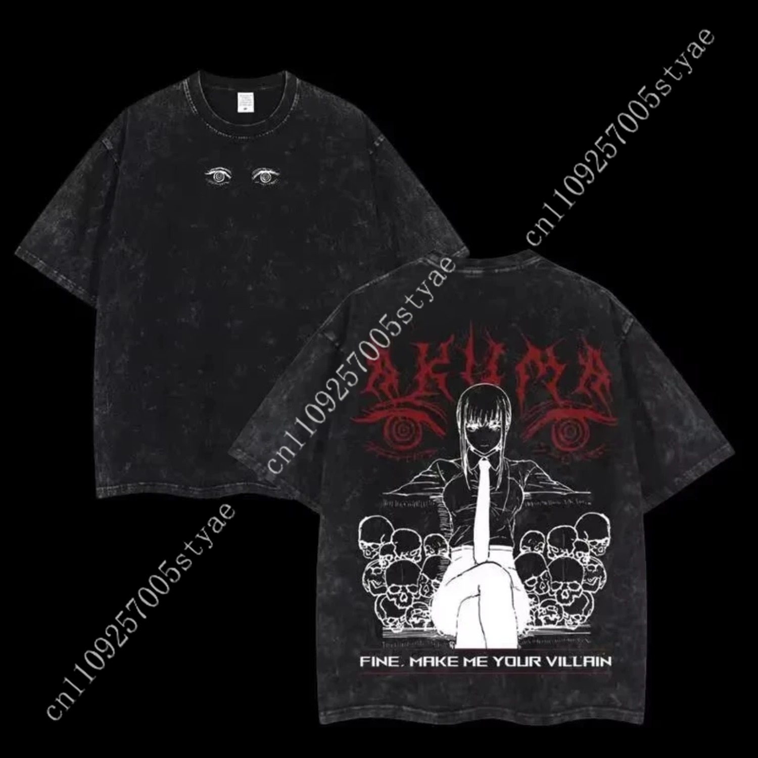 アニメチェーンソーマン三鷹アサグラフィックTシャツメンズ服半 - Quilt Cotton Summer のレビューと価格
