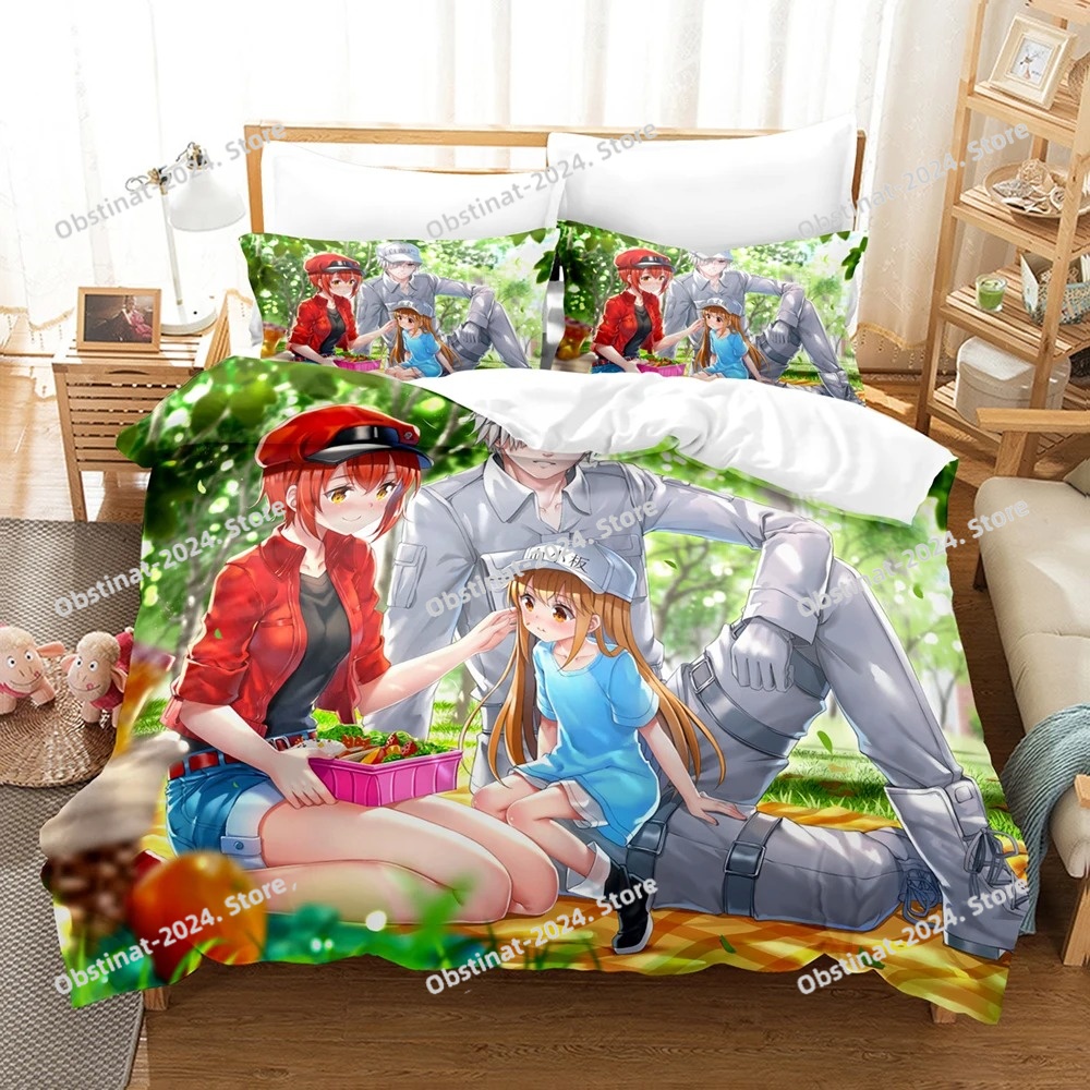 3D プリント セル アット ワーク 漫画のキャラクターのイ - Home Textiles Images のレビューと価格