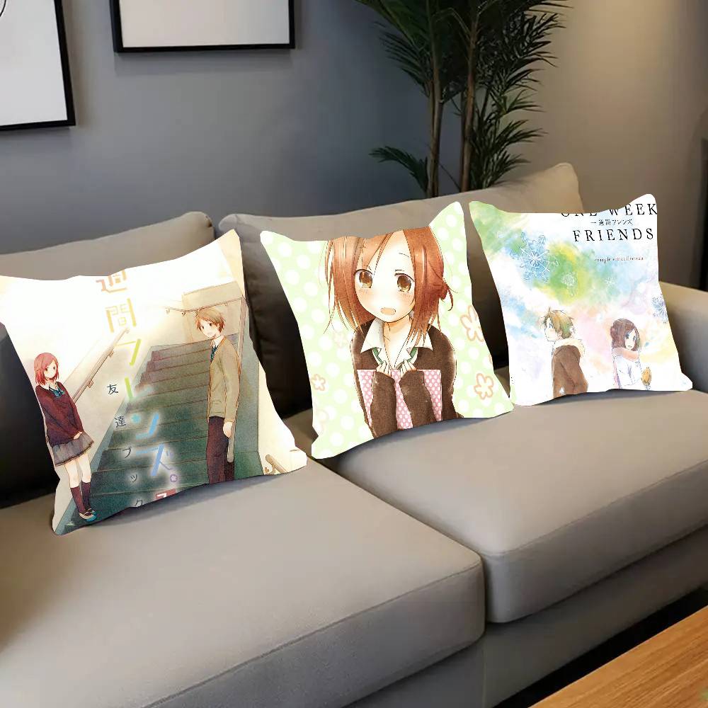 ワンウィークフレンズ アニメ枕カバー ファッションスクエア枕 - Home Textiles Week のレビューと価格