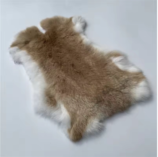 ウサギの皮 100%天然ウサギ毛皮 ウサギの毛皮販売中 - Home Textiles Sale のレビューと価格