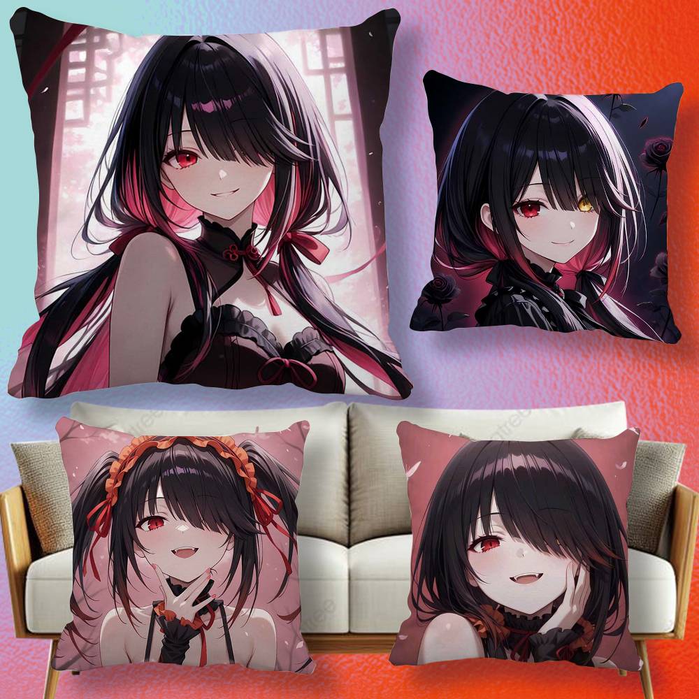 デート・ア・ライブ トキサキ・クルミ 枕カバーギフト 高精細 - Home Textiles Definition のレビューと価格