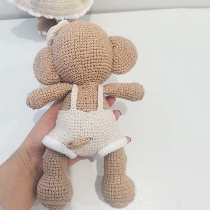 手作りの編みぐるみ象のぬいぐるみ、家の装飾、出産祝い、保育園 - Home And Textiles Today のレビューと価格
