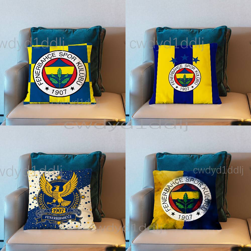 T-Turkey F-Fenerbahce FC 枕カバー  - Home Textiles Turkey のレビューと価格