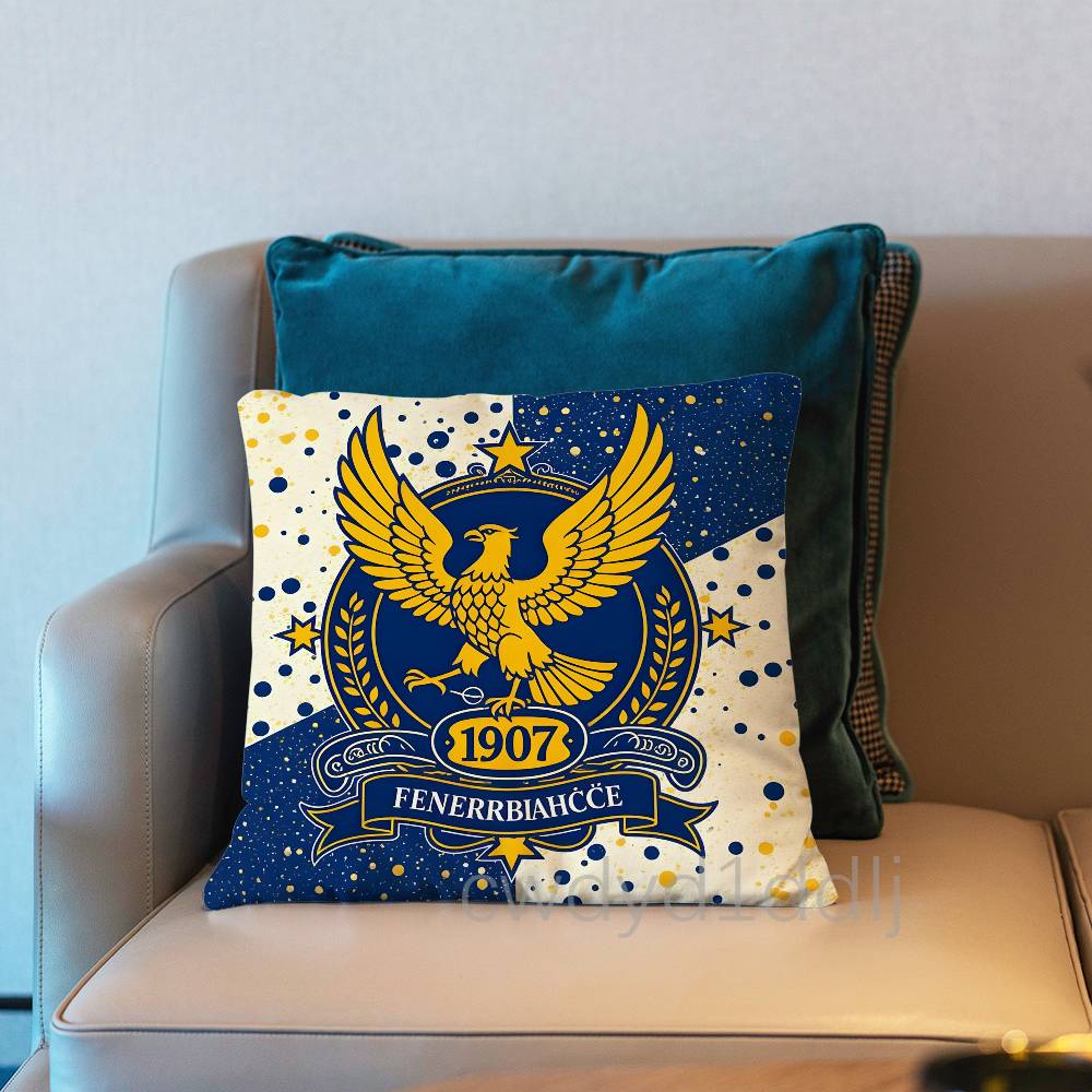 T-Turkey F-Fenerbahce FC 枕カバー  - Home Textiles Turkey のレビューと価格