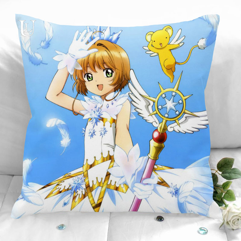 新しいカードキャプターサイクラピローケース,カスタムメイドの - Home Textiles Images のレビューと価格