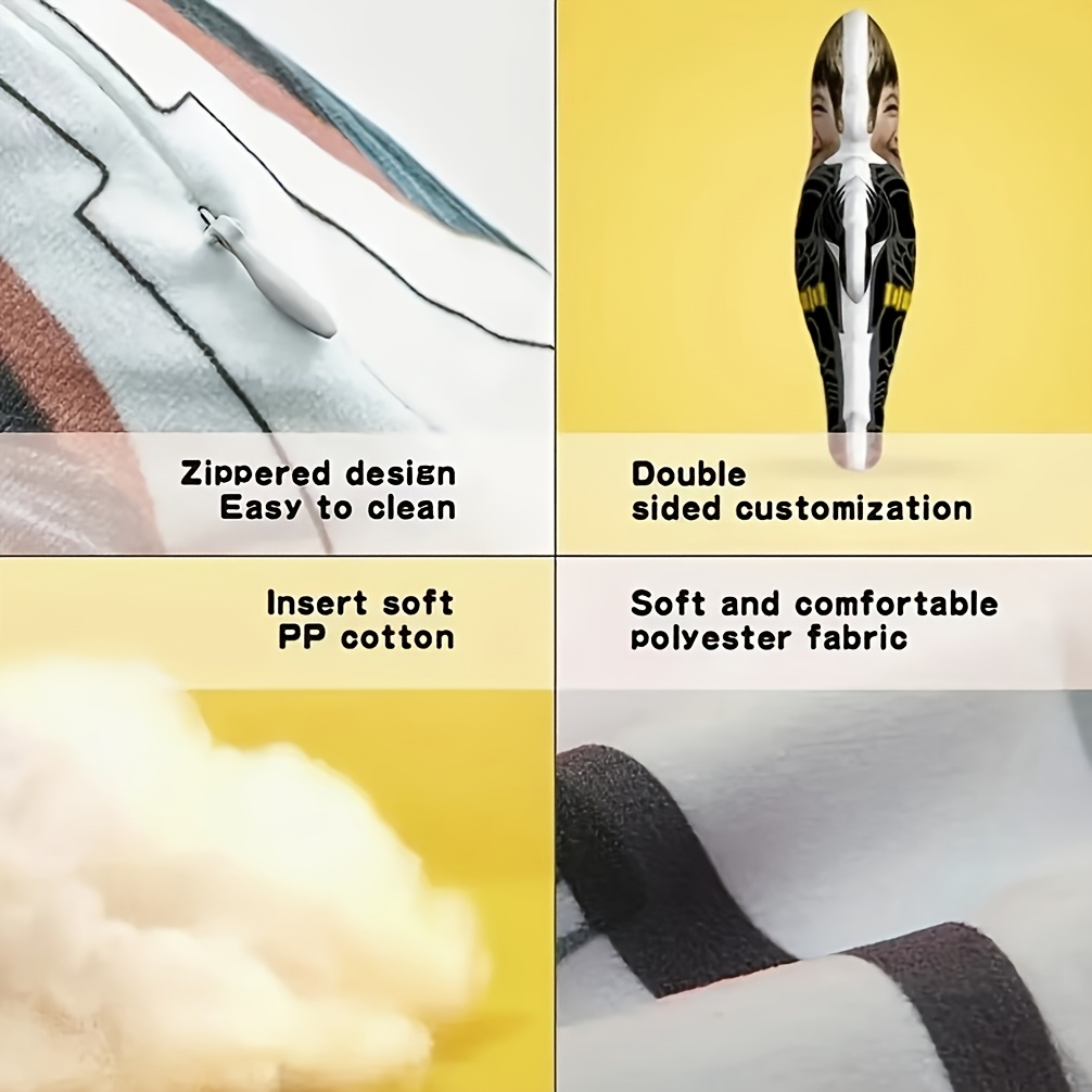 独自の写真をアップロードしてカスタマイズされたスローピロー、 - Home Textiles Images のレビューと価格