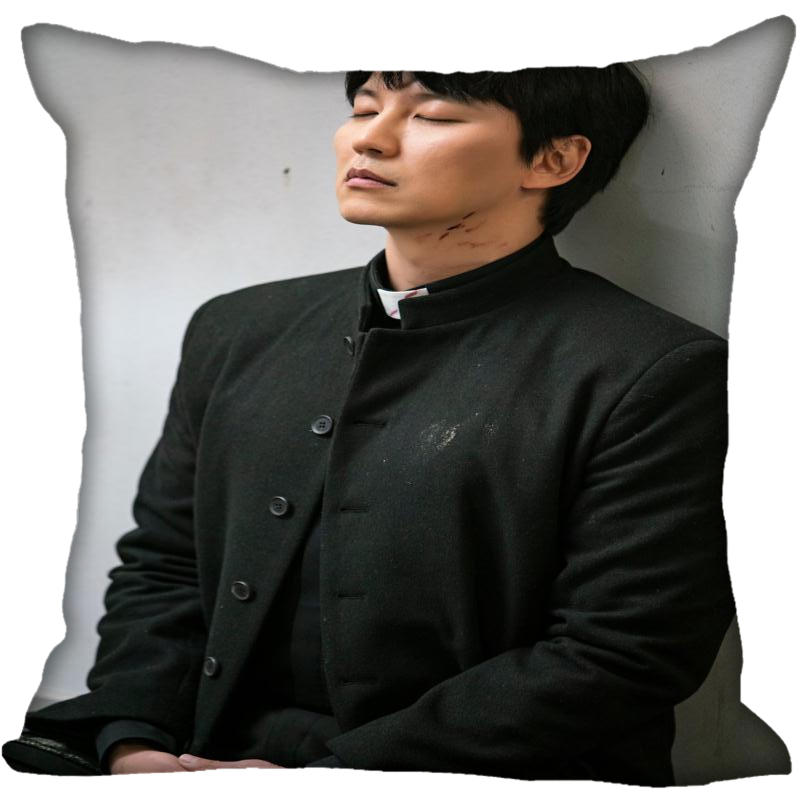 韓国-ポップキムナムジール印刷正方形のサテン枕カバー35x3 - Home Textiles Images のレビューと価格