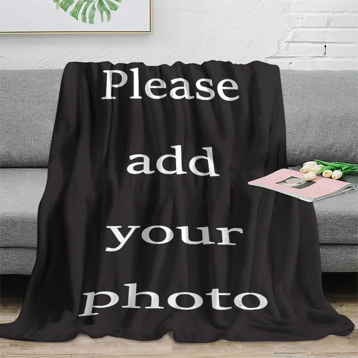 カスタムデジタルフランネルフリースブランケット、家族のベッド - Home Textiles Images のレビューと価格
